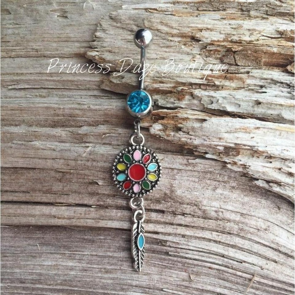 Dream Catcher Belly‎ Button Ring